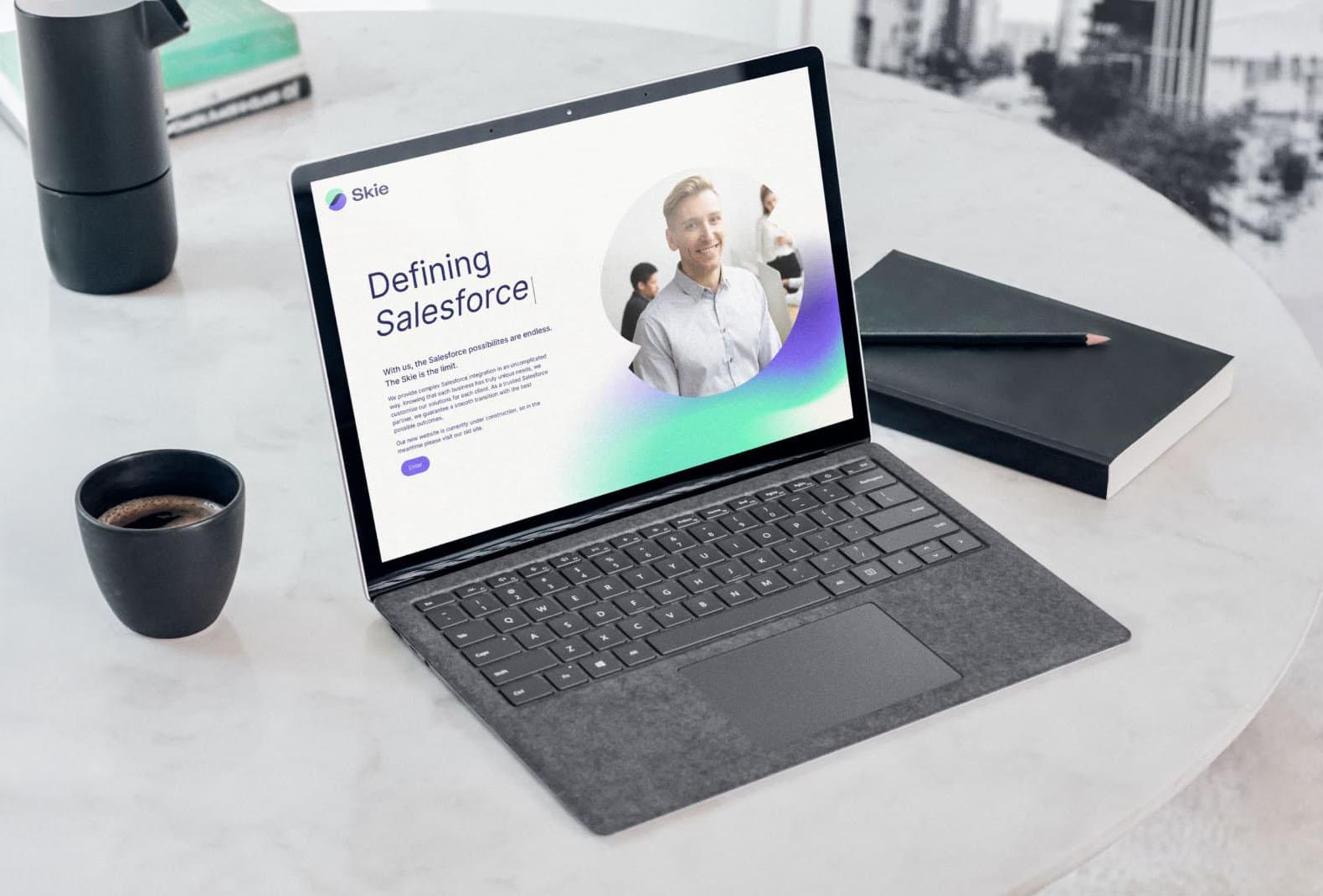 Website design — mobile layout