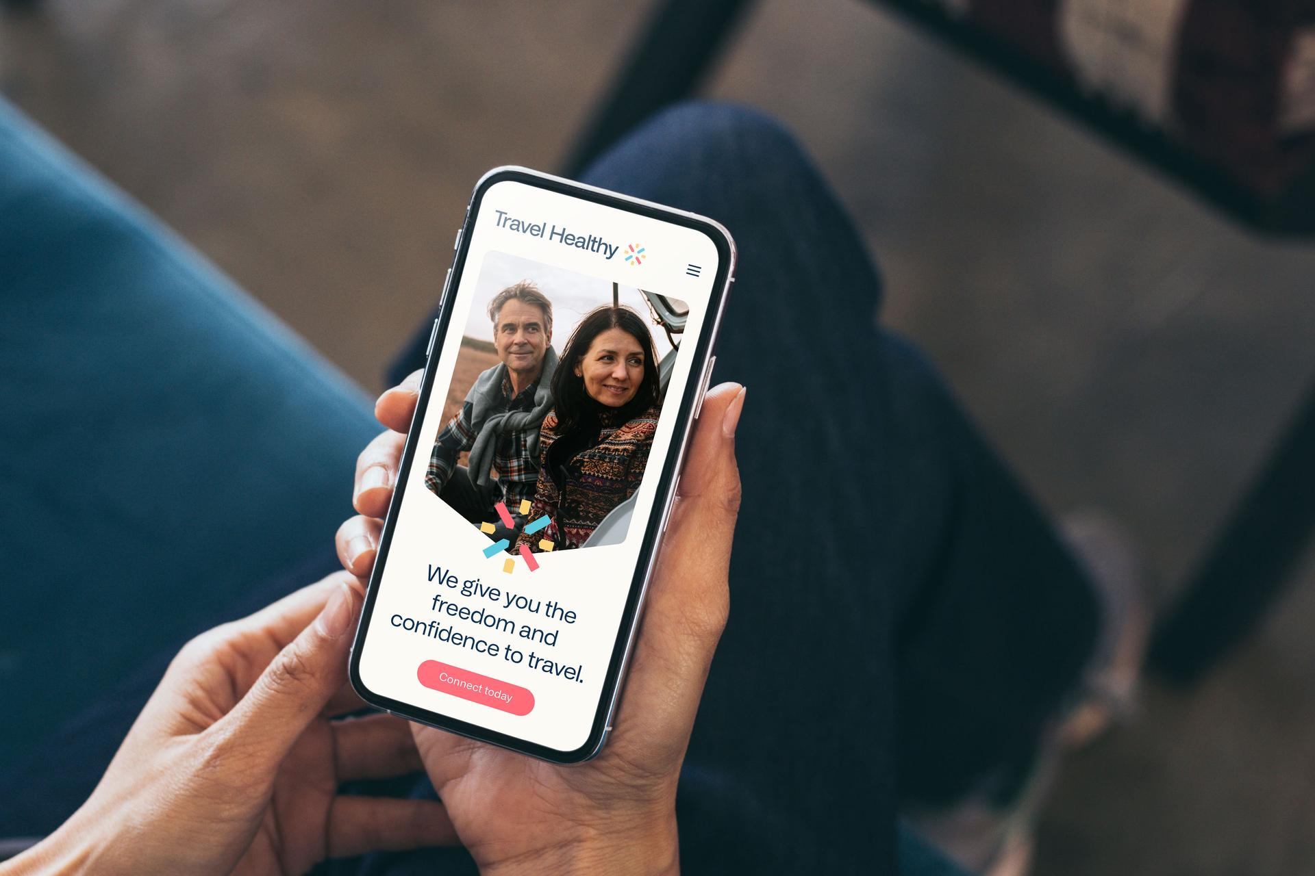 Website design — interface preview
