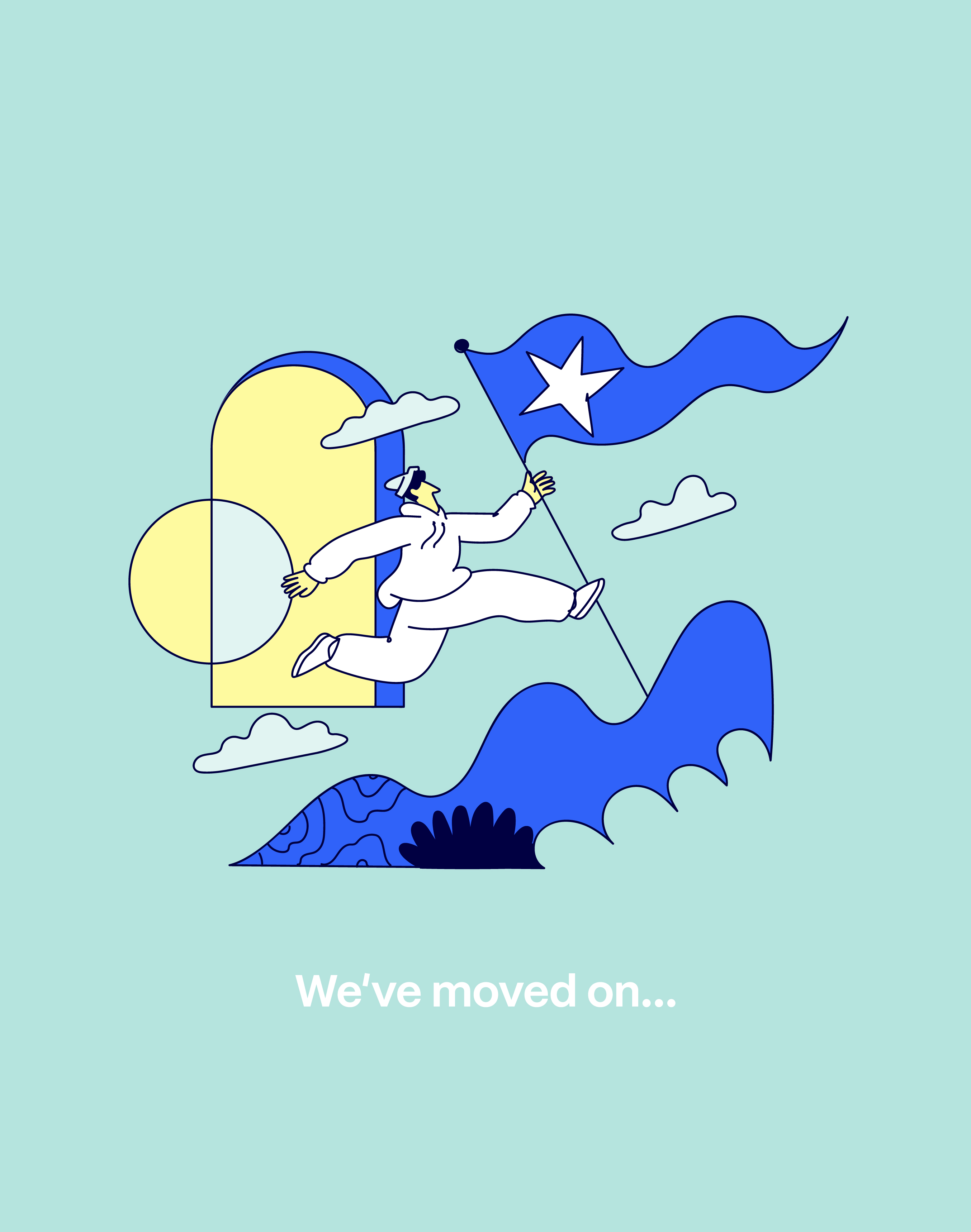 Illustration — a business that has outgrown its brand