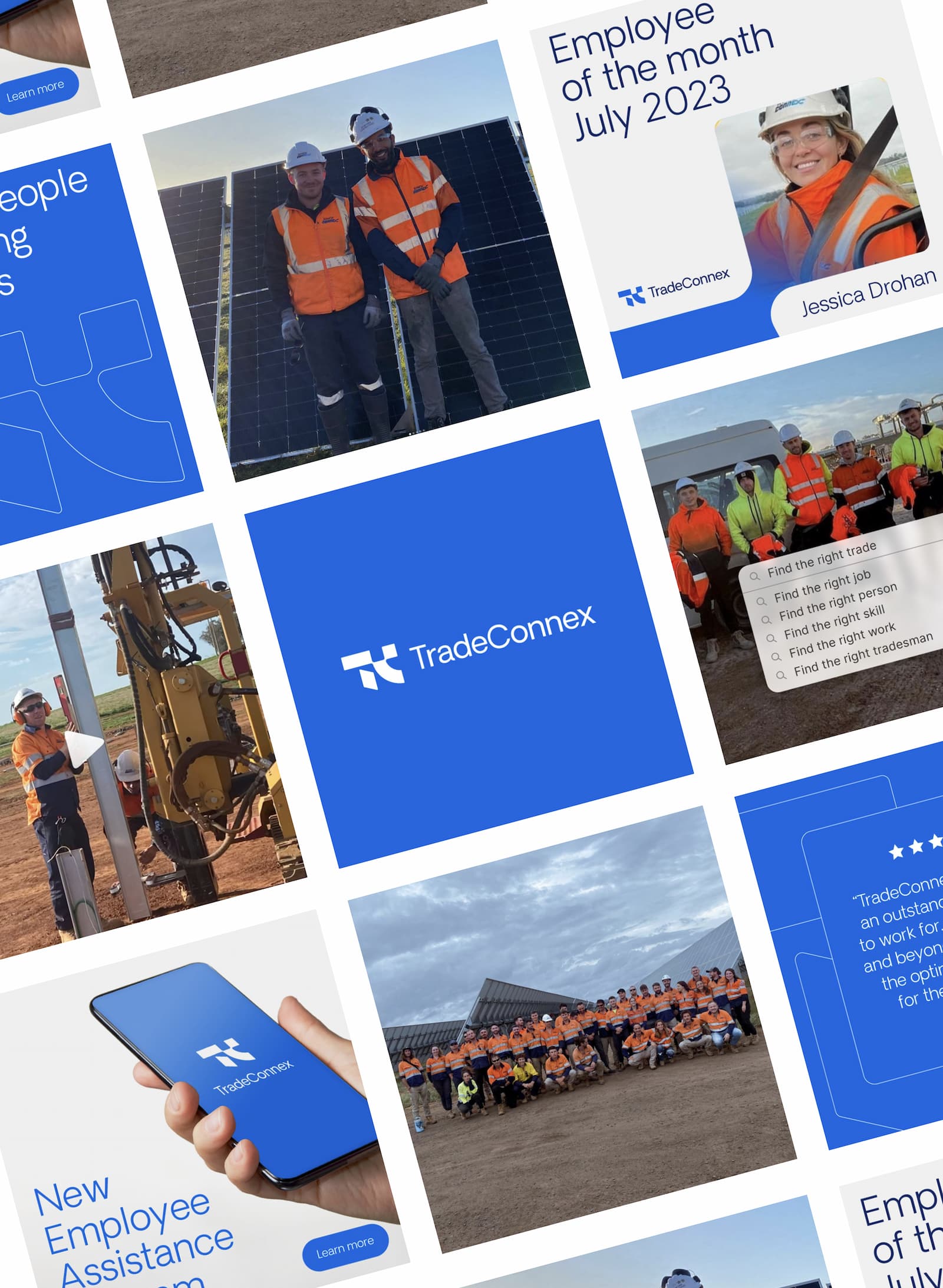 Designers refining brand collateral and digital layouts